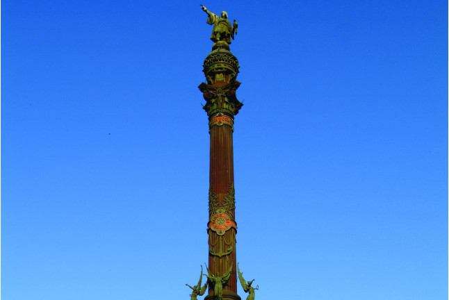 Entrada al Mirador de Colom (Barcelona)