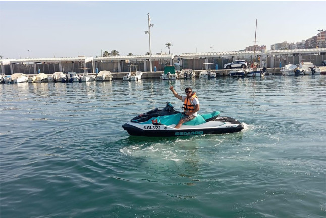 Ruta en Moto de Agua Biplaza (Fuengirola, Málaga) 