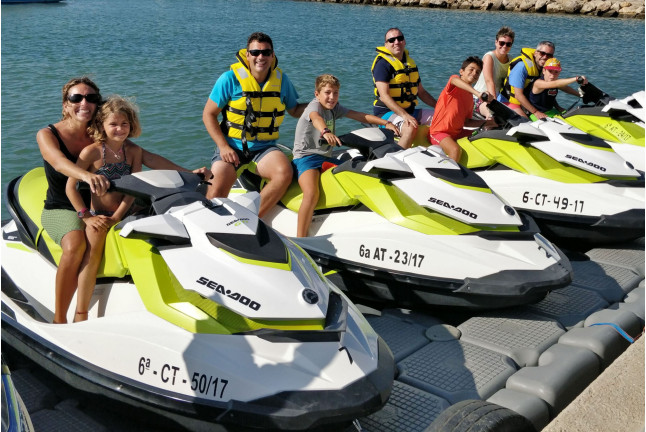 Excursión en Moto de Agua (Coma-ruga, Tarragona)