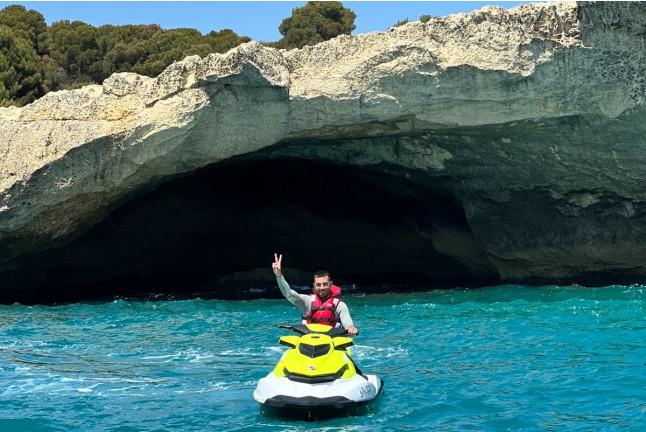 Excursión en Moto de Agua Biplaza con Fotos (Tarragona)