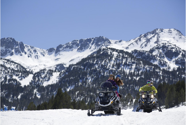 Moto de Nieve para dos con Seguro (Grandvalira, Andorra)