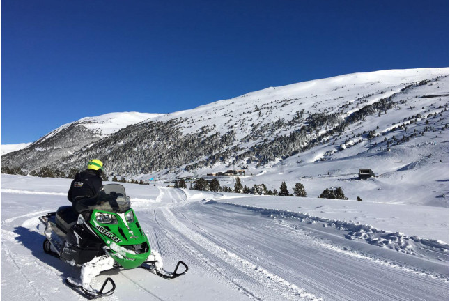 Moto de Nieve para dos con Seguro (Grandvalira, Andorra)