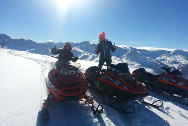 Excursión en Moto de Nieve para dos (Grau Roig, Andorra)