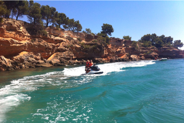 Tour en Moto de Agua (Calafat, Tarragona)