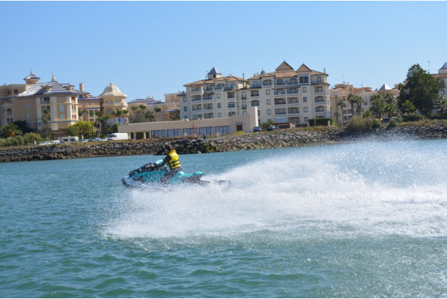 Ruta en Moto de Agua en Isla Canela (Ayamonte, Huelva)