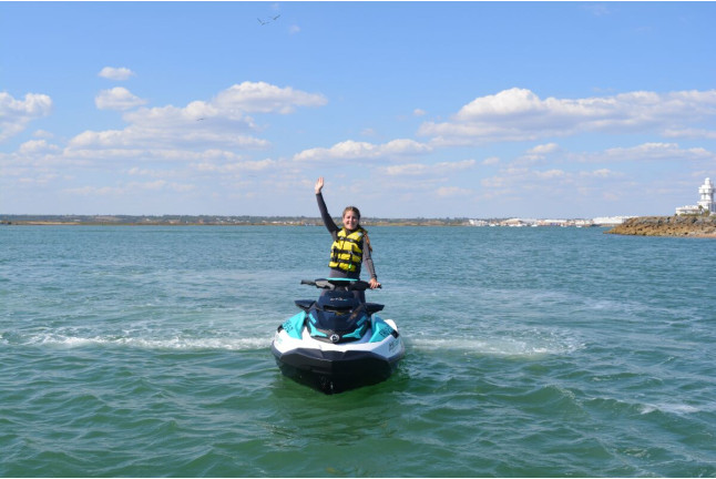 Ruta en Moto de Agua en Isla Canela (Ayamonte, Huelva)