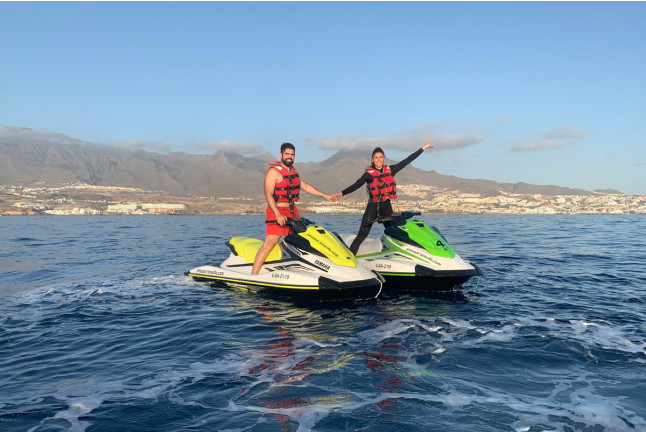 Ruta en Moto de Agua para dos (Tenerife)
