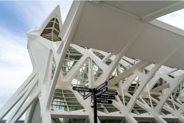 Entrada al Museo de las Ciencias (Valencia)