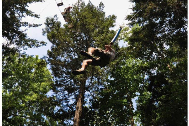 Multiaventura: Circuito Acrobático y Salto Pendular (Girona)
