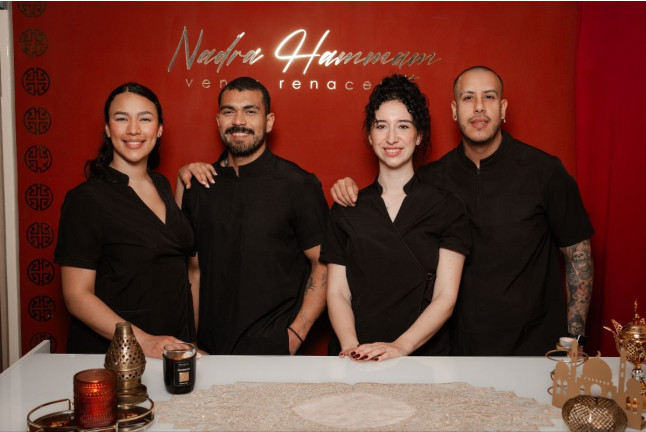 Ritual Nadra Imperial: Exfoliación, Masaje Muscular, Lavado Capilar y Envoltura en Nadra Hammam (Valencia)