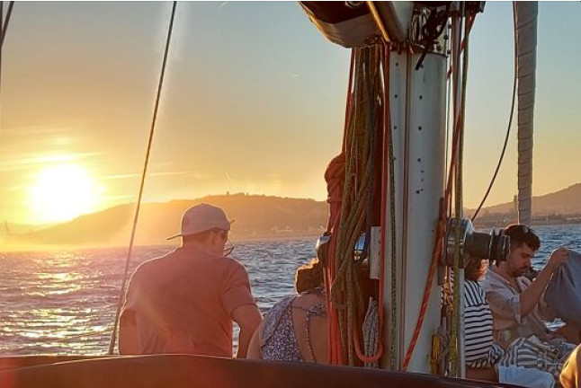 Puesta de Sol en Velero Compartido (Barcelona)