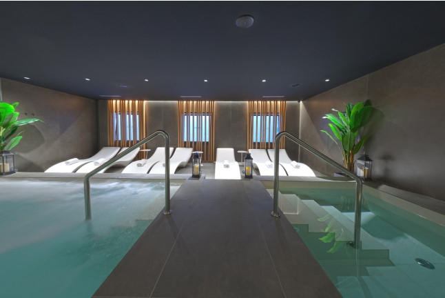 Circuito Spa y Cena para dos en Shama Spa del Neptuno Hotel & Spa (Calella, Barcelona)