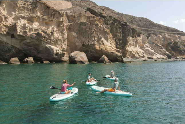 Clase de Paddle Surf (Arguineguín, Gran Canaria)