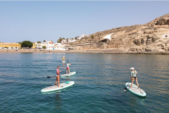 Clase de Paddle Surf (Arguineguín, Gran Canaria)