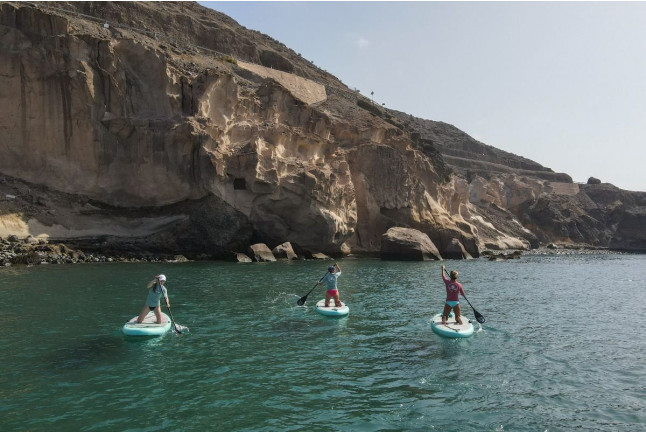 Clase de Paddle Surf (Arguineguín, Gran Canaria)