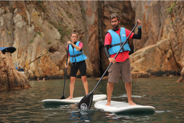 Excursión en Paddle Surf por la Costa Brava (Sant Feliu de Guíxols, Girona)