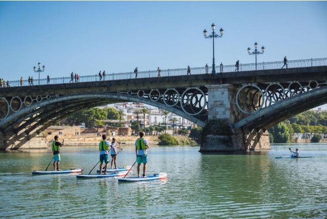 Ruta de Paddle Surf en el Río Guadalquivir (Sevilla)