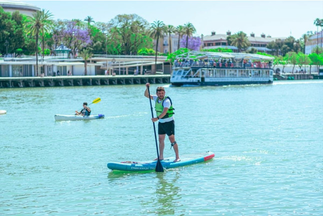 Ruta de Paddle Surf en el Río Guadalquivir (Sevilla)