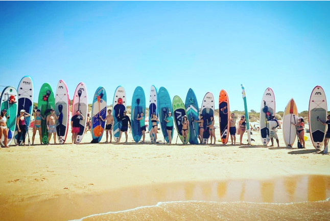 Ruta en Paddle Surf con Fotos y Vídeo (Huelva)