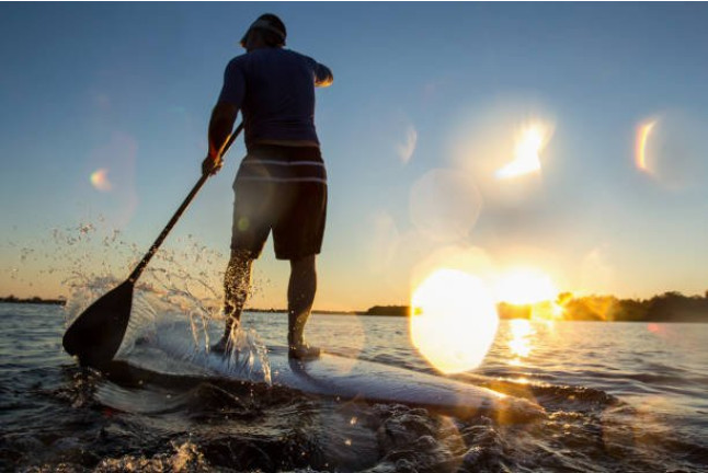 Paddle Surf en el Pantano de San Juan (San Martín de Valdeiglesias, Madrid)