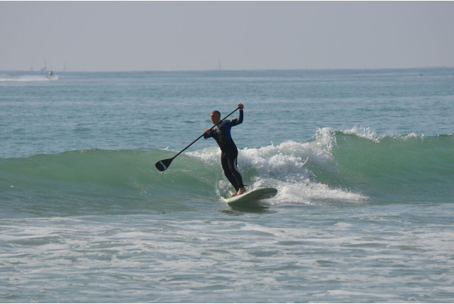 Paddle Surf en la Playa (Valencia) 