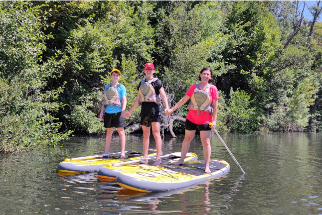Travesía en Paddle Surf con Fotos en Ciudad Rodrigo (Salamanca)