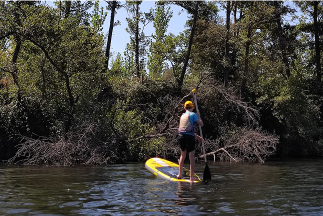 Travesía en Paddle Surf con Fotos en Ciudad Rodrigo (Salamanca)