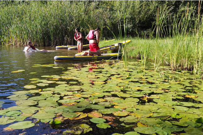 Travesía en Paddle Surf con Fotos en Ciudad Rodrigo (Salamanca)