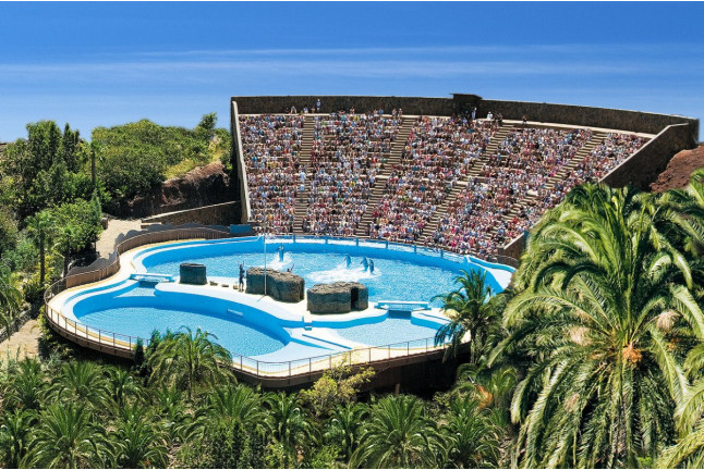 Entrada a Palmitos Park (Maspalomas, Gran Canaria)