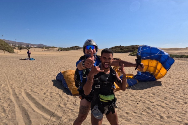 Salto en Paracaídas para dos (Gran Canaria, Islas Canarias)