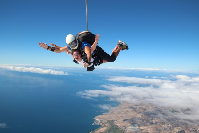 Salto en Paracaídas para dos (Gran Canaria, Islas Canarias)