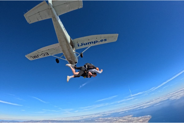 Salto Tándem en Paracaídas con Fotos y/o Vídeo (Maspalomas, Gran Canaria)