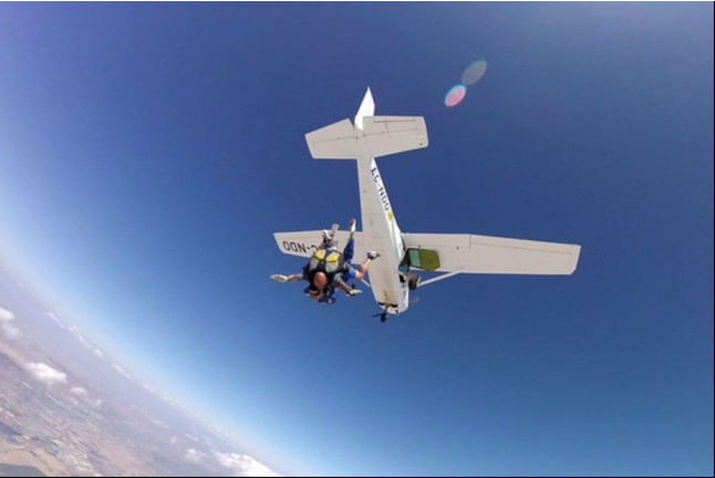 Salto Tándem en Paracaídas (Requena, Valencia)