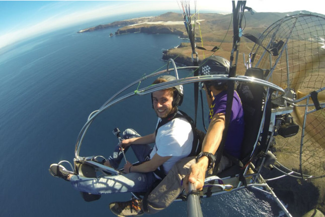 Vuelo en Paramotor (Gran Canaria)