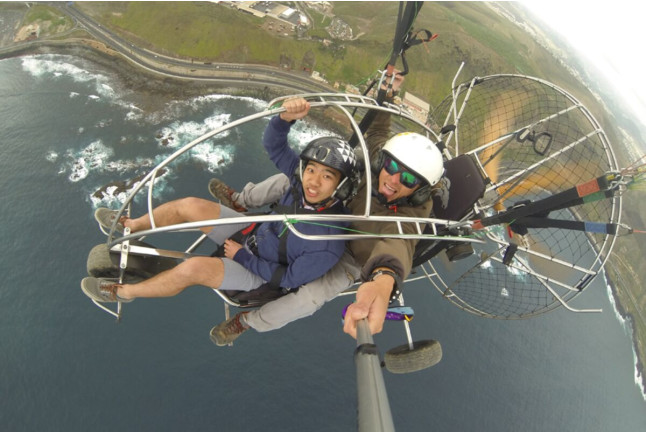 Vuelo en Paramotor (Gran Canaria)