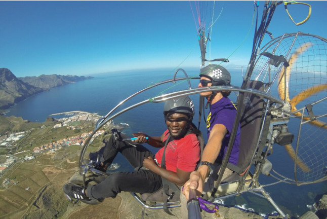 Vuelo en Paramotor (Gran Canaria)