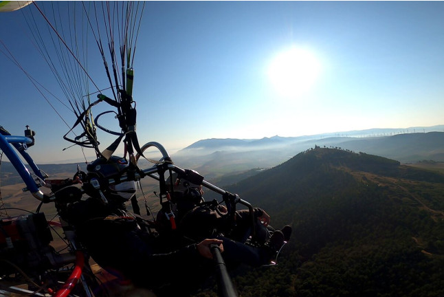 Vuelo en Paramotor con Vídeo (Legarda, Navarra)