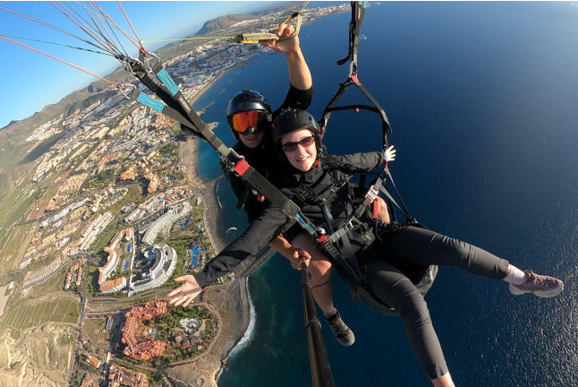 Vuelo en Parapente en Taucho o Ifonche (Adeje, Santa Cruz de Tenerife)