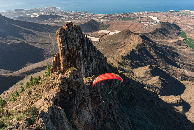 Vuelo en Parapente en Taucho o Ifonche (Adeje, Santa Cruz de Tenerife)