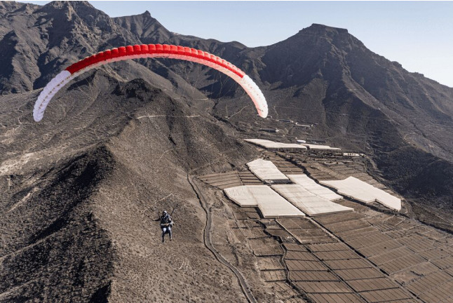 Vuelo en Parapente en Taucho o Ifonche (Adeje, Santa Cruz de Tenerife)