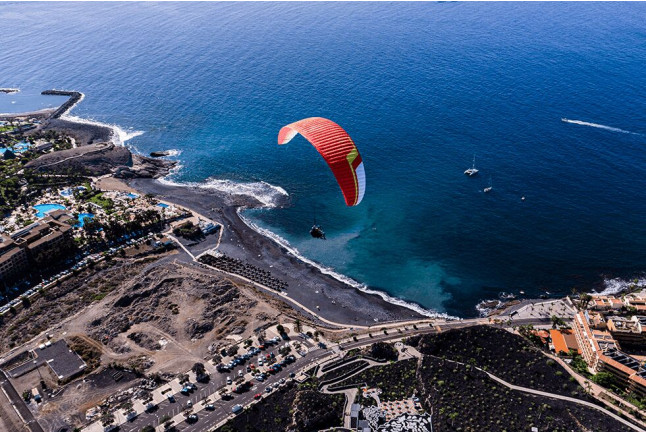 Vuelo en Parapente en Taucho o Ifonche (Adeje, Santa Cruz de Tenerife)
