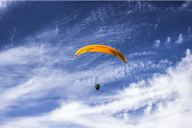Vuelo en Parapente Biplaza con Vídeo (Algodonales, Cádiz)