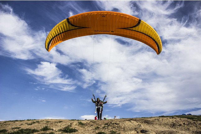 Vuelo en Parapente Biplaza con Vídeo (Algodonales, Cádiz)