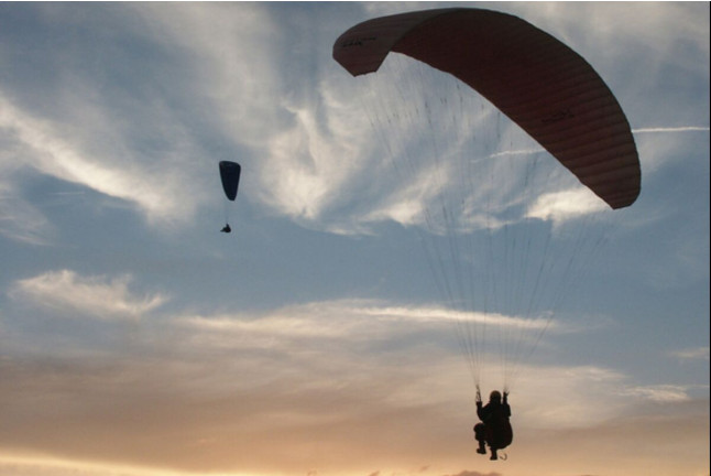 Vuelo en Parapente  (Palomaret, Alicante)