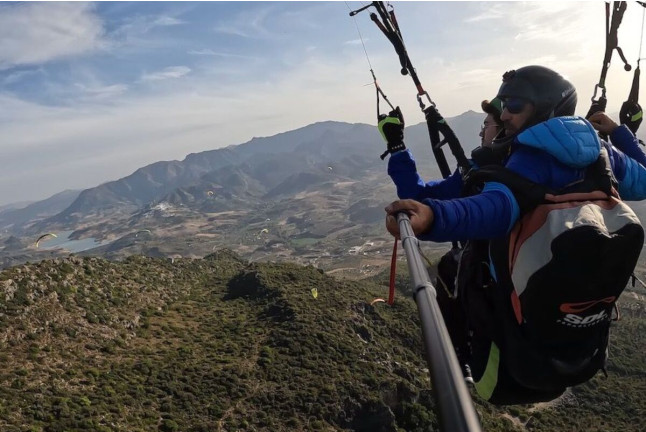 Vuelo en Parapente en Pareja con Fotos y Vídeos (Sevilla / Cádiz)