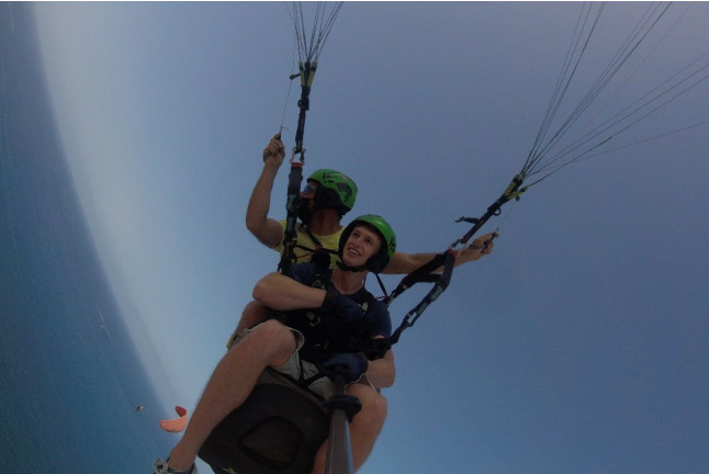 Vuelo Acrobático en Parapente (Las Moraditas - Adeje, Tenerife)