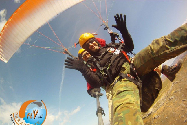 Vuelo en Parapente con Vídeo (Alarilla, Guadalajara)