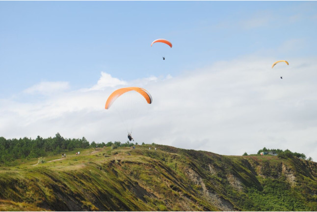 Vuelo en Parapente con Fotos y Vídeo (Orduña, Vizcaya) 