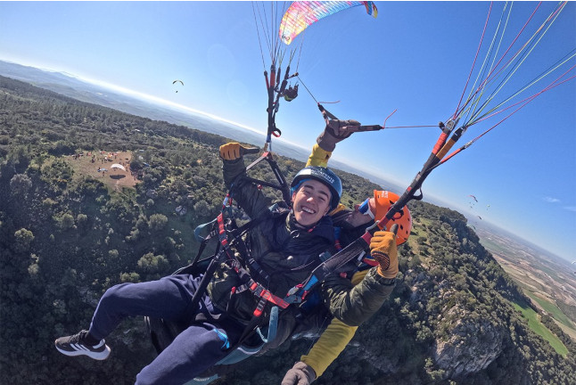 Vuelo Simultáneo en Parapente con Opción a Fotos y Vídeos en HD (Algodonales, Cádiz)
