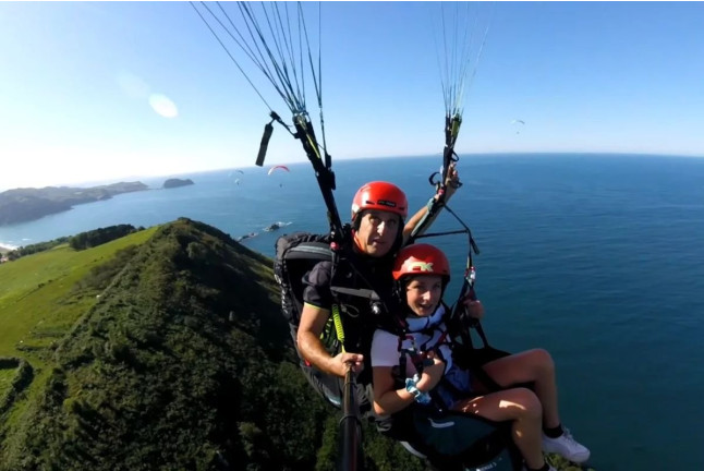 Vuelo en Parapente (San Sebastián)